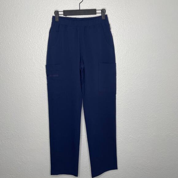 Movement Butter Soft Womens Pants Size XS Navy Blue Elastic Waist Working - Picture 9 of 15